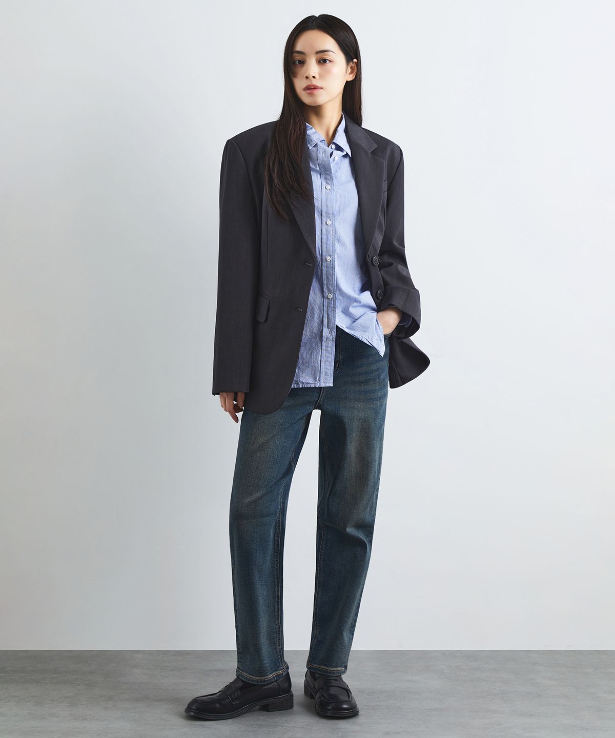 스파오(SPAO) 슬림 진_SPTJGA9GS1