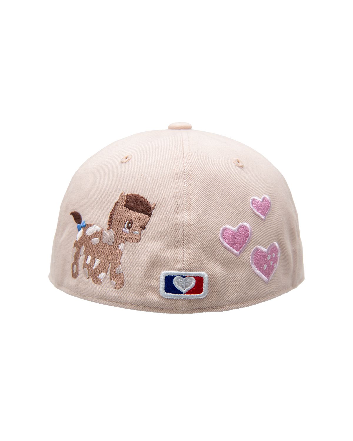 더뮤지엄비지터(THEMUSEUMVISITOR) PONY EMBROIDERY CAP (PINK)