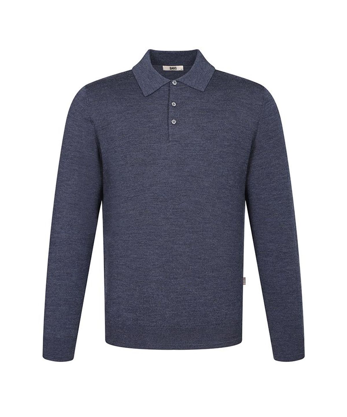 닥스셔츠(DAKS SHIRTS) 울100 워셔블 카라니트_DLW1SWTL150B1