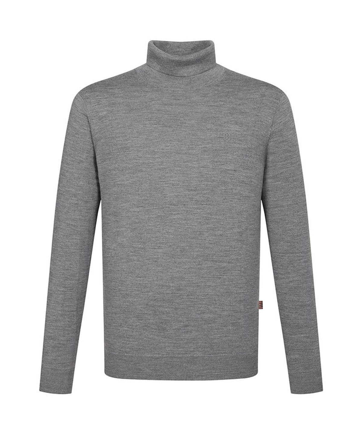닥스셔츠(DAKS SHIRTS) 울100 워셔블 풀터틀 풀오버 니트_DLW1SWTN151G1