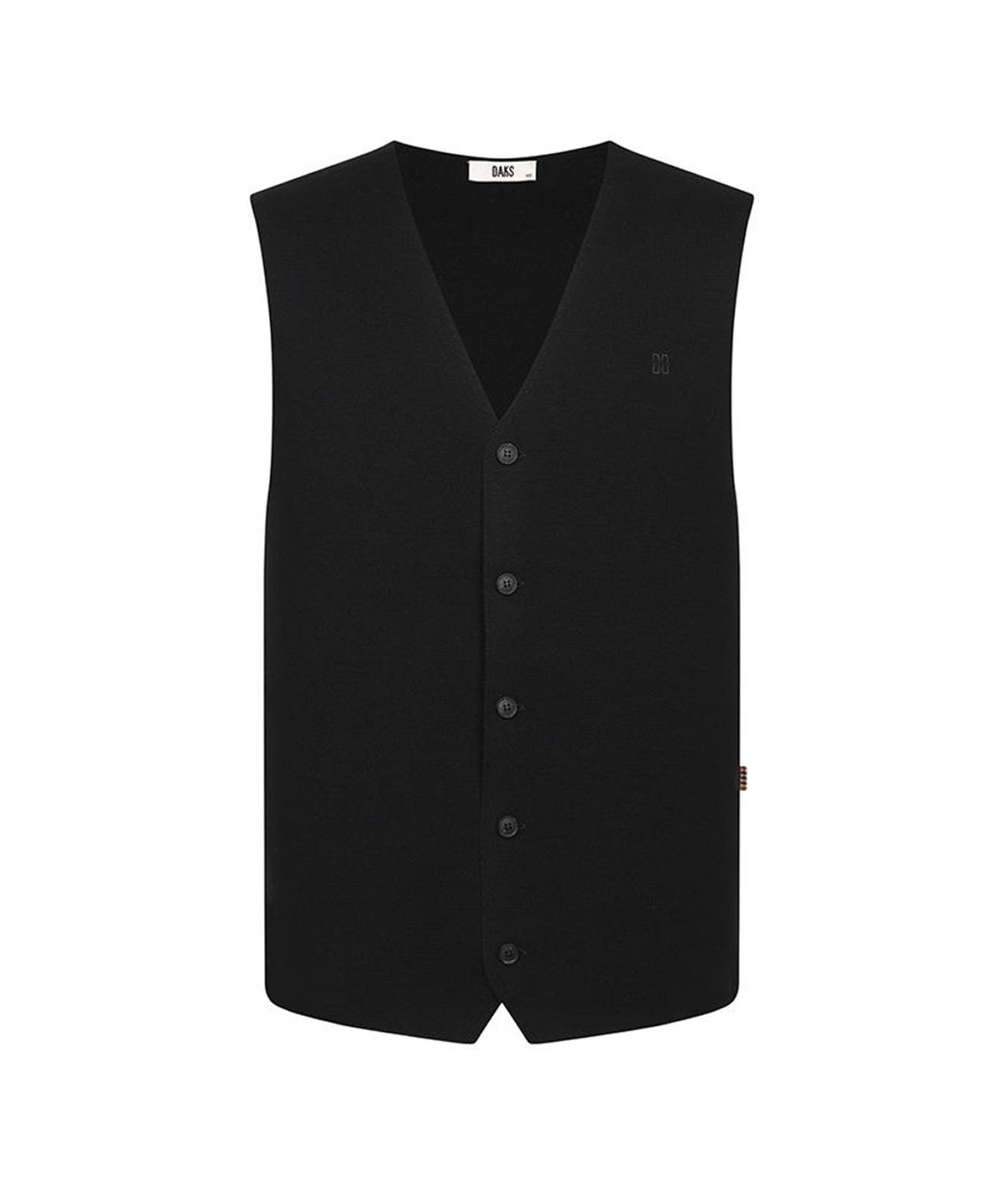 닥스셔츠(DAKS SHIRTS) 울100 오픈형 베스트_DLW1SWVE110K1