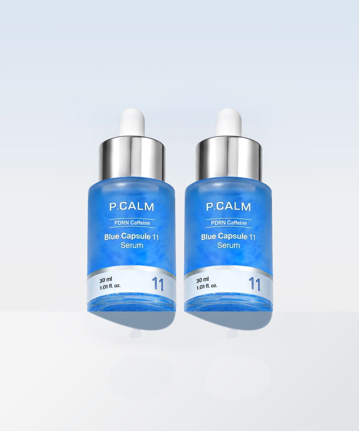 피캄(PCALM) PDRN 카페인 블루 캡슐 11 세럼 30ml 2개