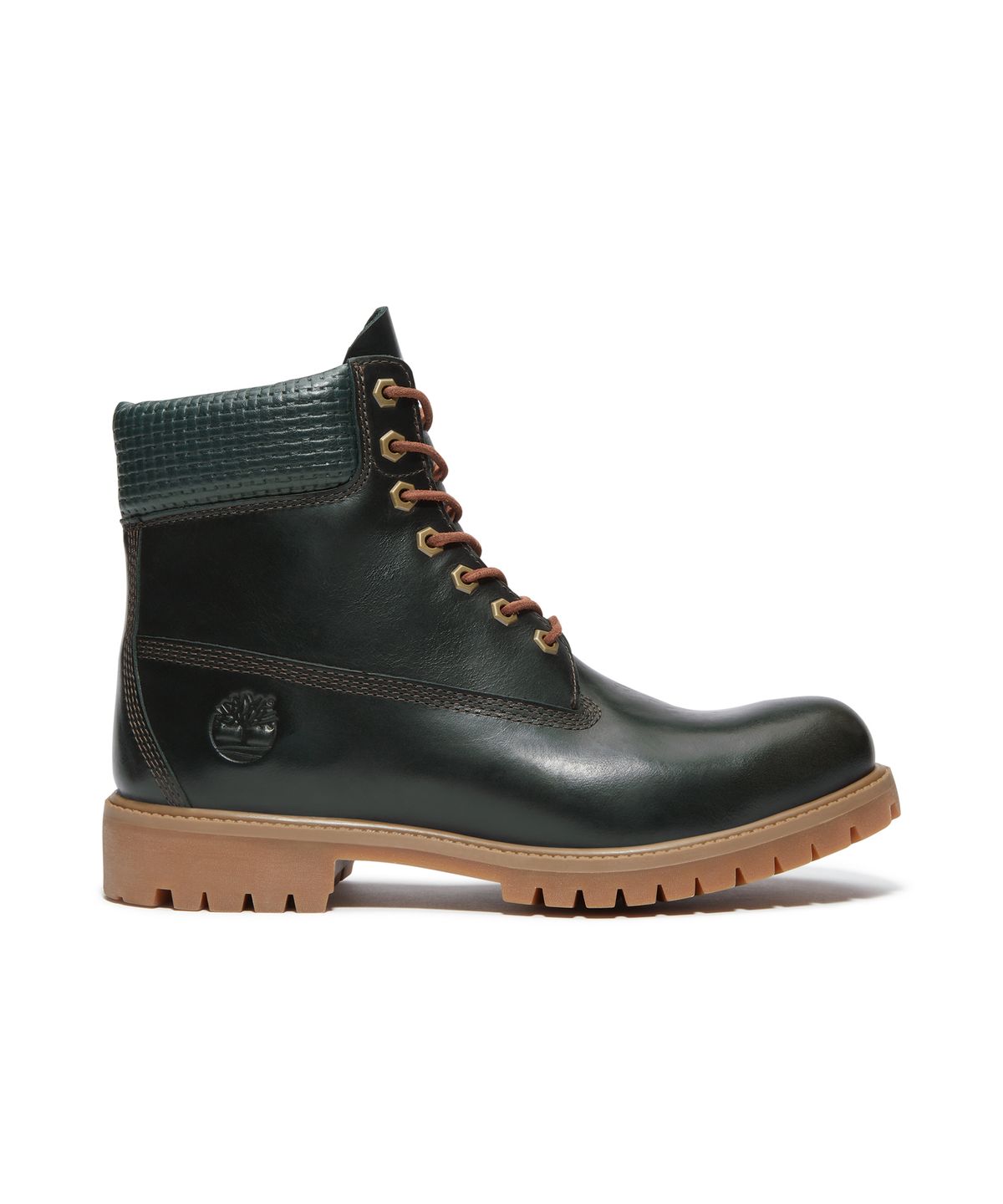 팀버랜드(TIMBERLAND) (남성) 프리미엄 6인치 레이스 워터프루프 부츠 - 다크 그린 / A2P6W-EEQ