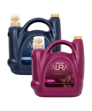 딥센트 5.5L 대용량섬유유연제 (스윗만다린/화이트플로럴 택1)