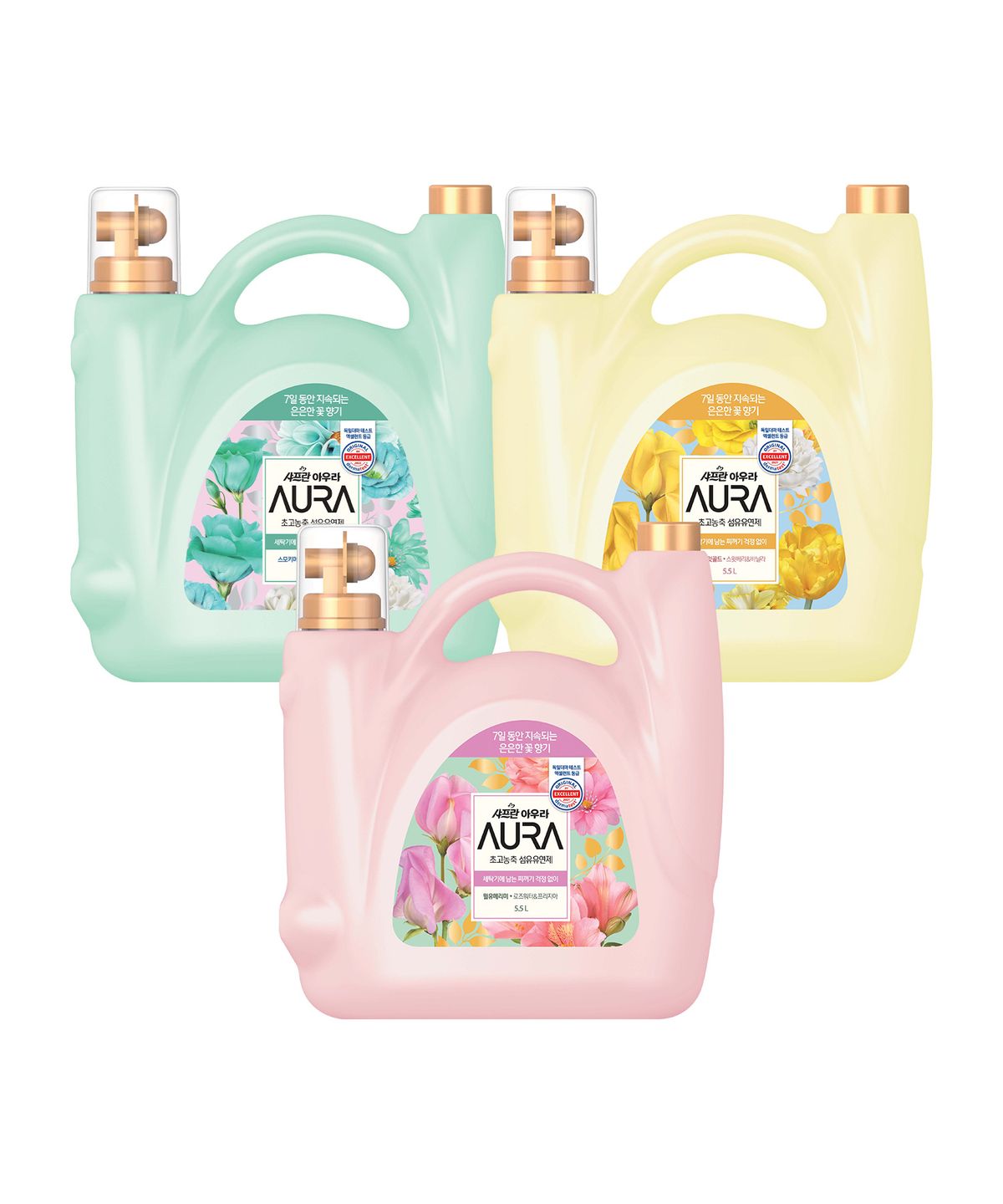 아우라(AURA) [옵션선택] 아우라 5.5L 대용량섬유유연제