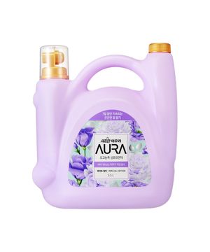 아우라 5.5L 대용량섬유유연제 화이트릴리