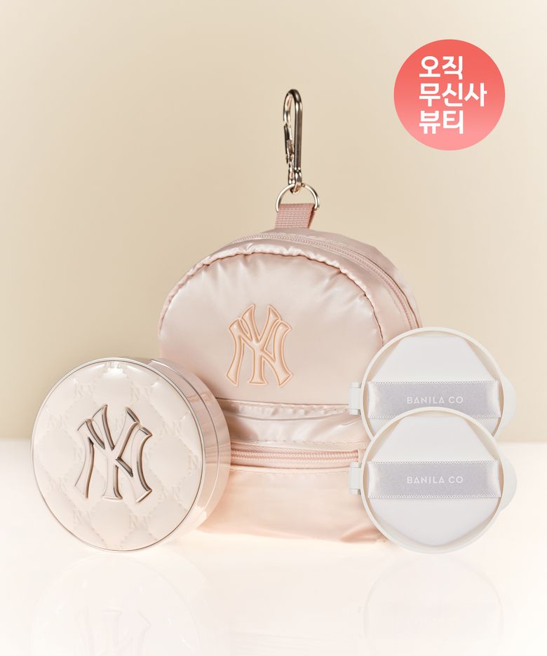 [바닐라코xMLB][크림 글레이즈 에디션] 화이트  쿠션 (케이스+리필2개)