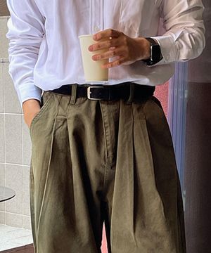 모노 이태리 천연가죽 빅사이즈 벨트 [FREE]