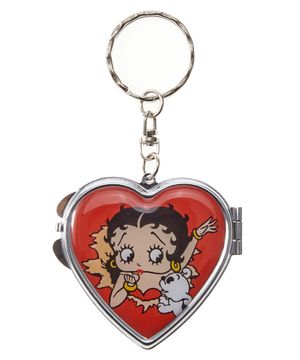 베티붑 하트버스트 미러 키링_레드