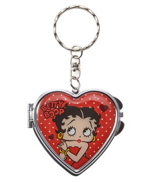 베티붑 도트 미러 키링_레드