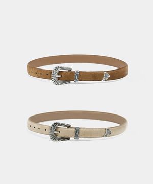 신세틱 스웨이드 웨스턴 벨트 [2COL]