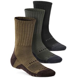 [3PACK]아웃도어 쿠션 울양말 사계절 포인트 중목양말