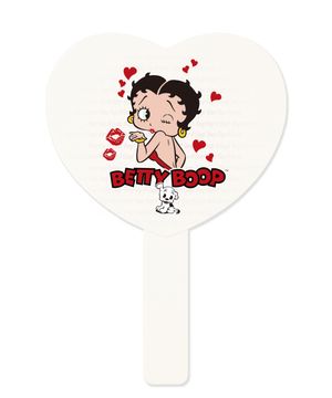 베티붑 키스붑 하트 미러_화이트