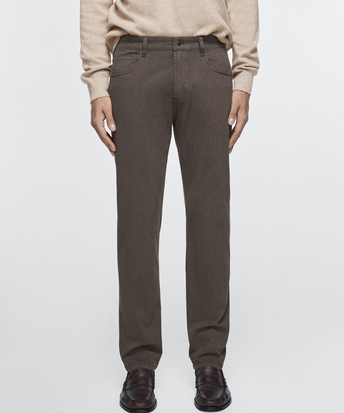 마시모두띠(MASSIMO DUTTI) 테이퍼드핏 진