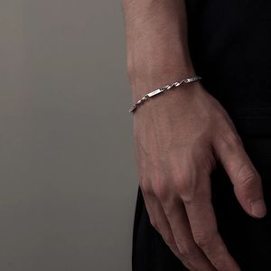 Half Twisted Chain Bracelet JSB-016