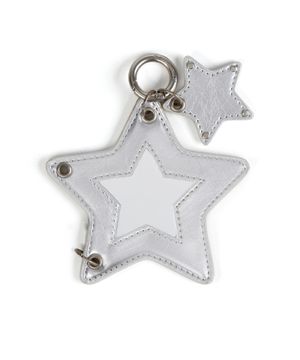 시그니처 미니 거울 키링 [스타 그레이]