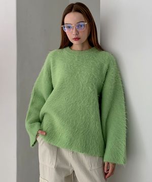 Hairy Round neck Knitwear (8colors)