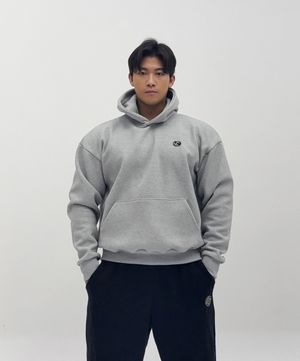 실리콘 헤비고중량 이중지후드티셔츠