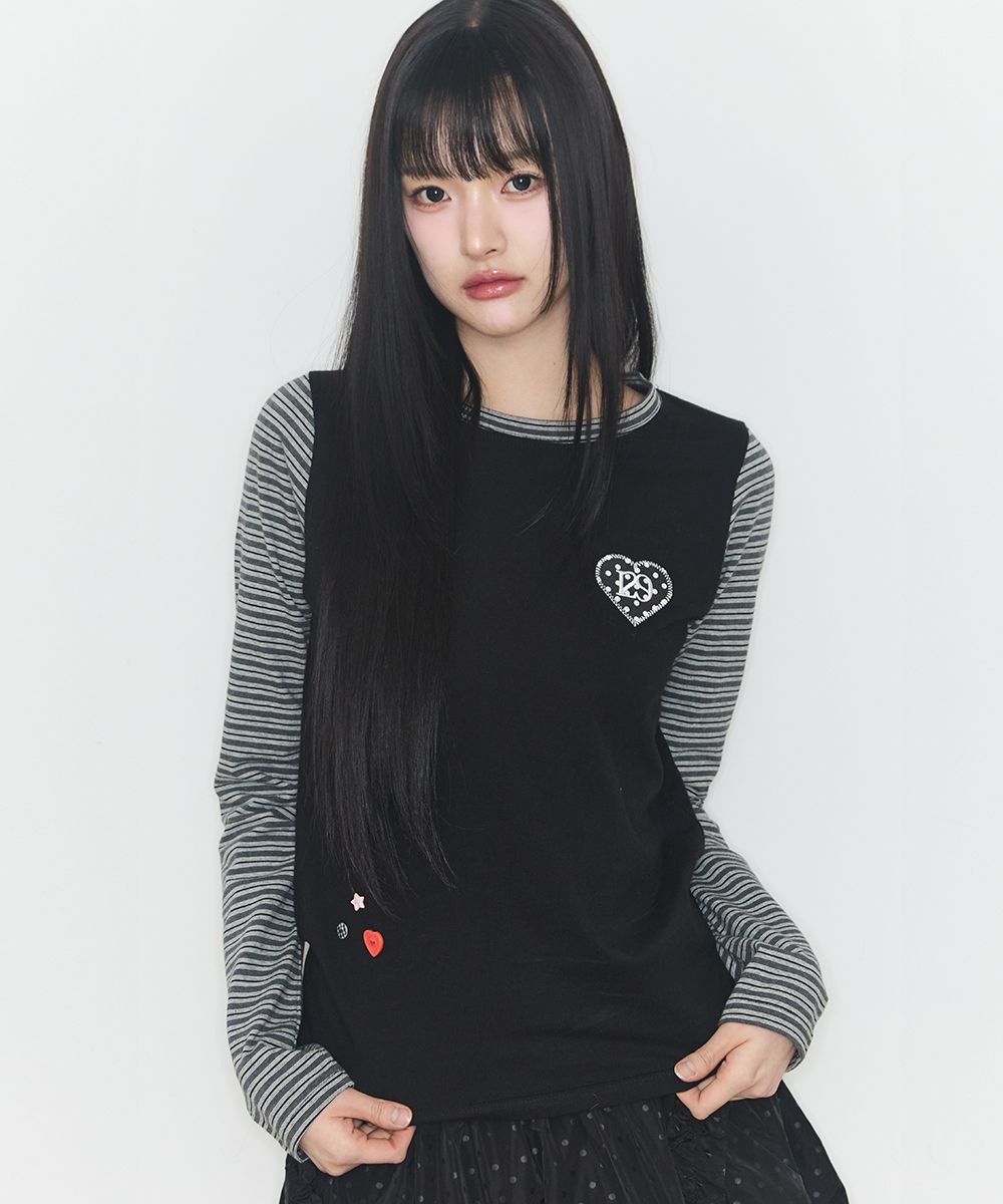 2点セット】illigo Tシャツ・キャップ 韓国ブランド musinsa 2点セット