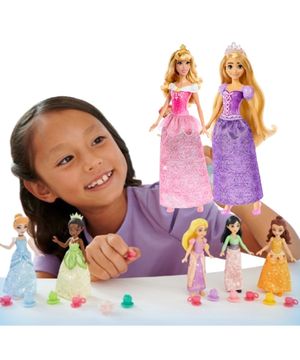 마텔 디즈니 패션돌과 미니돌 플레이세트(2종선물세트)