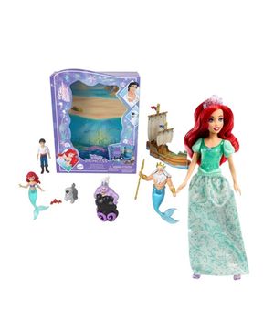 마텔 디즈니 인어공주 클래식스토리북과 인어공주 패션돌 2종선물세트