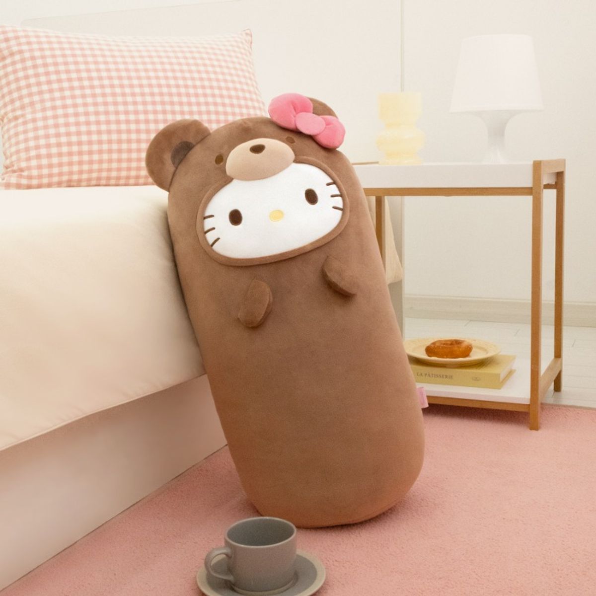 나라홈데코(NARAHOMEDECO) 산리오 헬로키티 통통바디필로우 테디베어