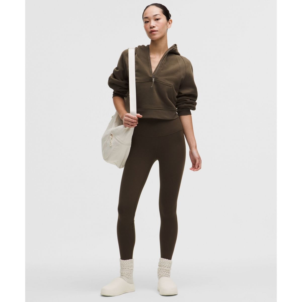 룰루레몬(LULULEMON) Align™ 하이라이즈 팬츠 26inch 웜 *아시아 핏  OVBR
