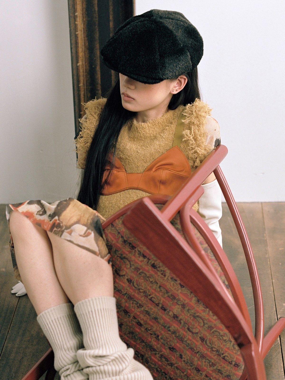 어썸니즈(AWESOME NEEDS) 뉴스보이 캡_퍼 우드
