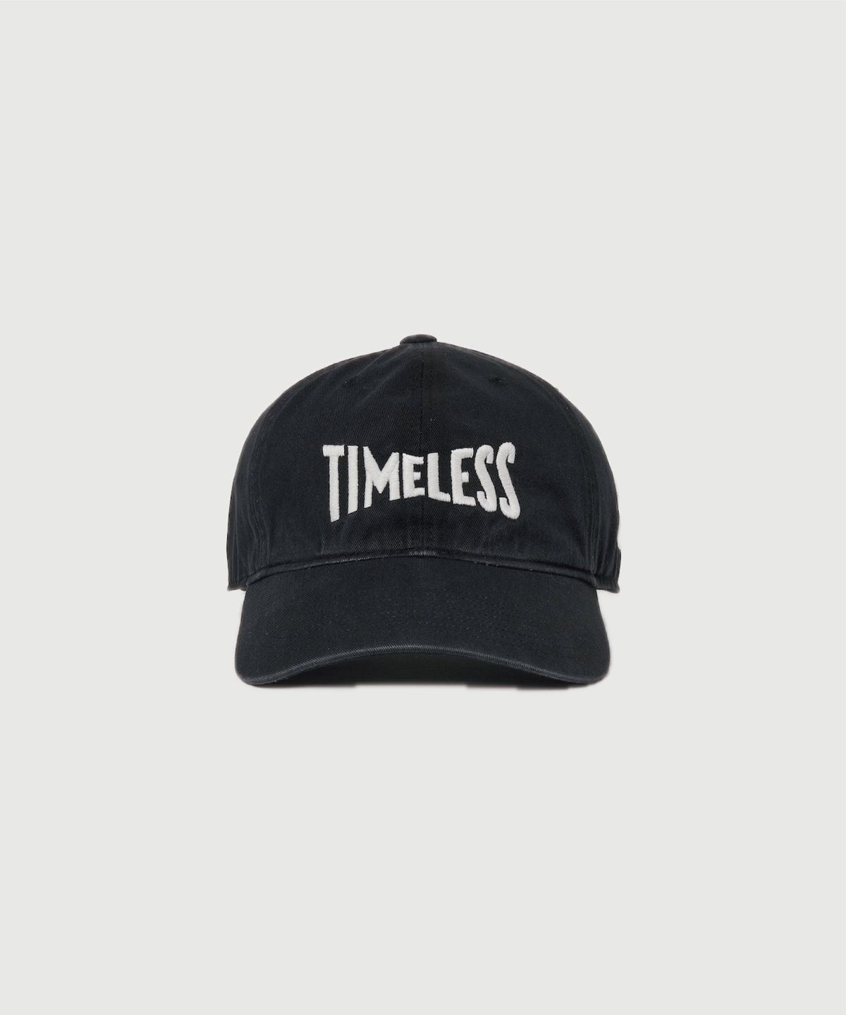 타임리스 스포츠웨어(TIMELESS SPORTSWEAR) Basic Logo B.B cap Washed Black
