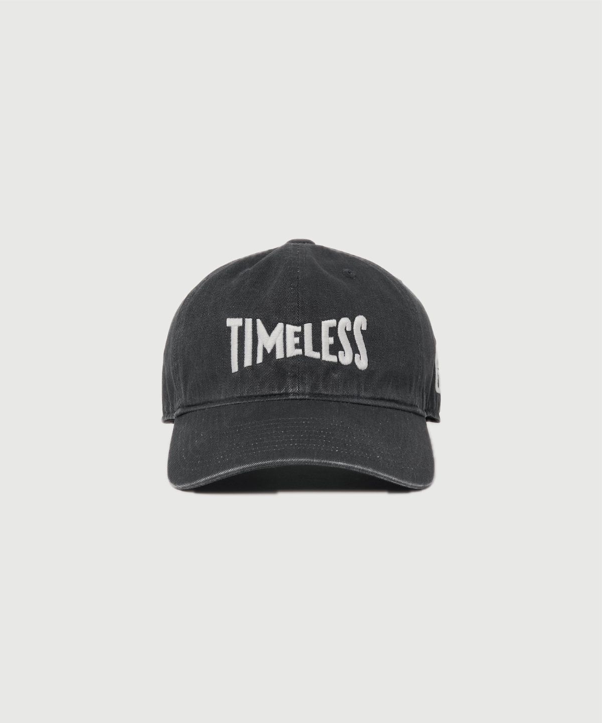 타임리스 스포츠웨어(TIMELESS SPORTSWEAR) Basic Logo B.B cap Washed Chacoal