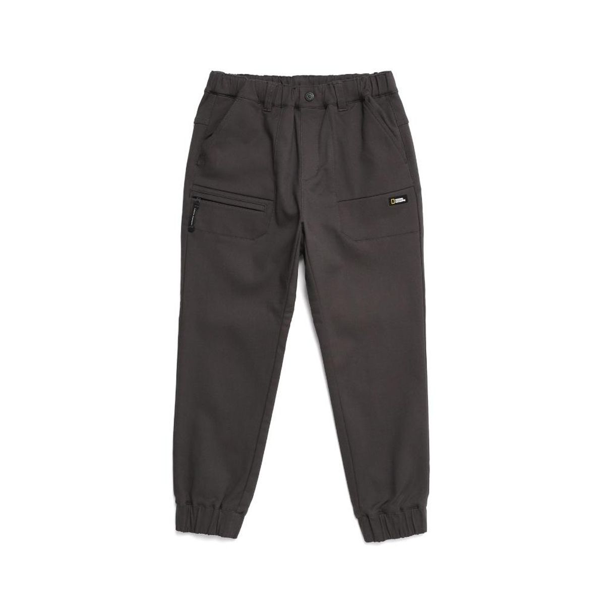 내셔널지오그래픽 키즈(NATIONAL GEOGRAPHIC KIDS) K224UPT110 카고 베이직 조거(기모) C/GREY