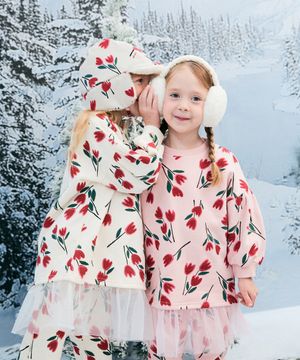 양기모 모모 샤 맨투맨 _연핑크