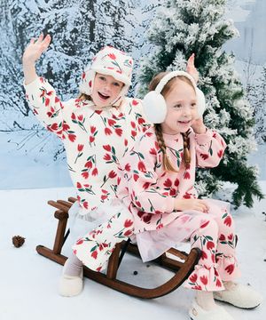 기모 모모 프릴 바지 _연핑크