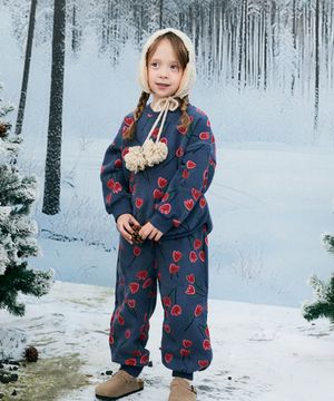 양기모 모모 배기 바지_보라