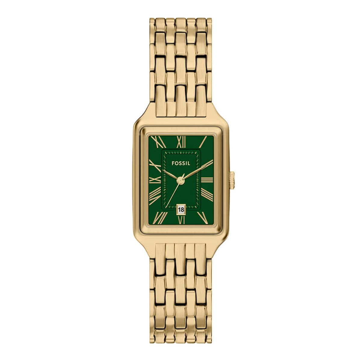 파슬(FOSSIL) ES5452 (Raquel) 라켈 스퀘어 스켈레톤 여성 메탈시계