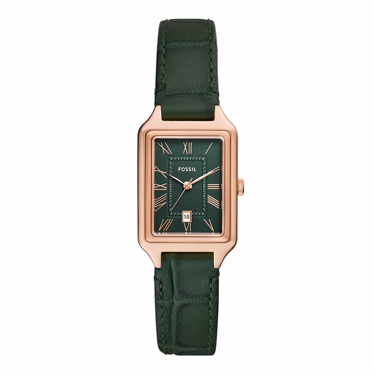 파슬(FOSSIL) ES5366 (Raquel) 라켈 스퀘어 여성 가죽시계