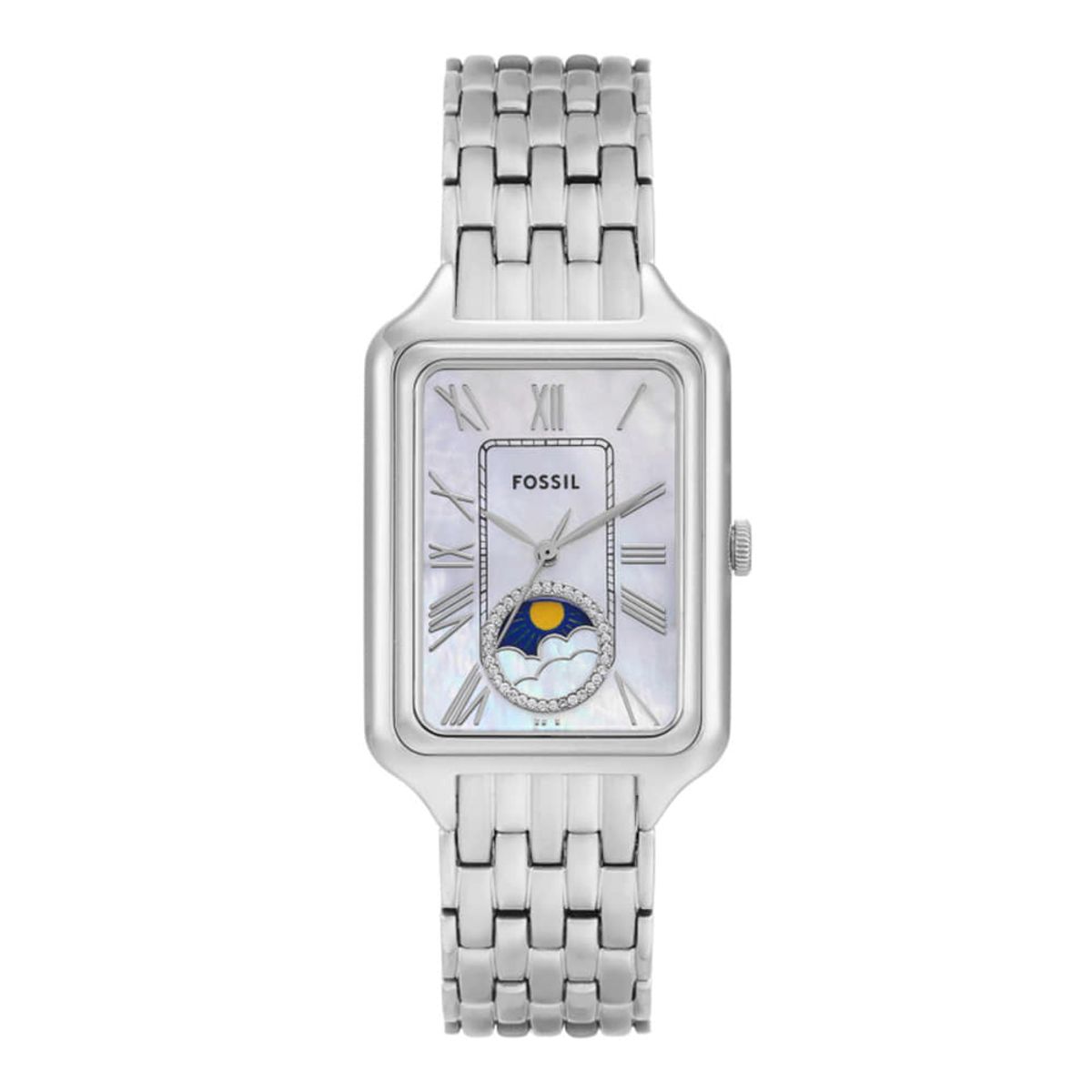 파슬(FOSSIL) ES5400 (Raquel) 라켈 자개 썬앤문 여성 메탈시계