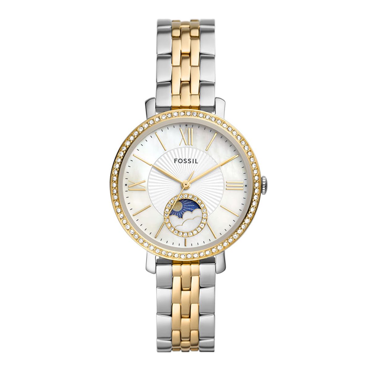 파슬(FOSSIL) ES5166 (Jacqueline) 재클린 문페이즈 여성 메탈시계