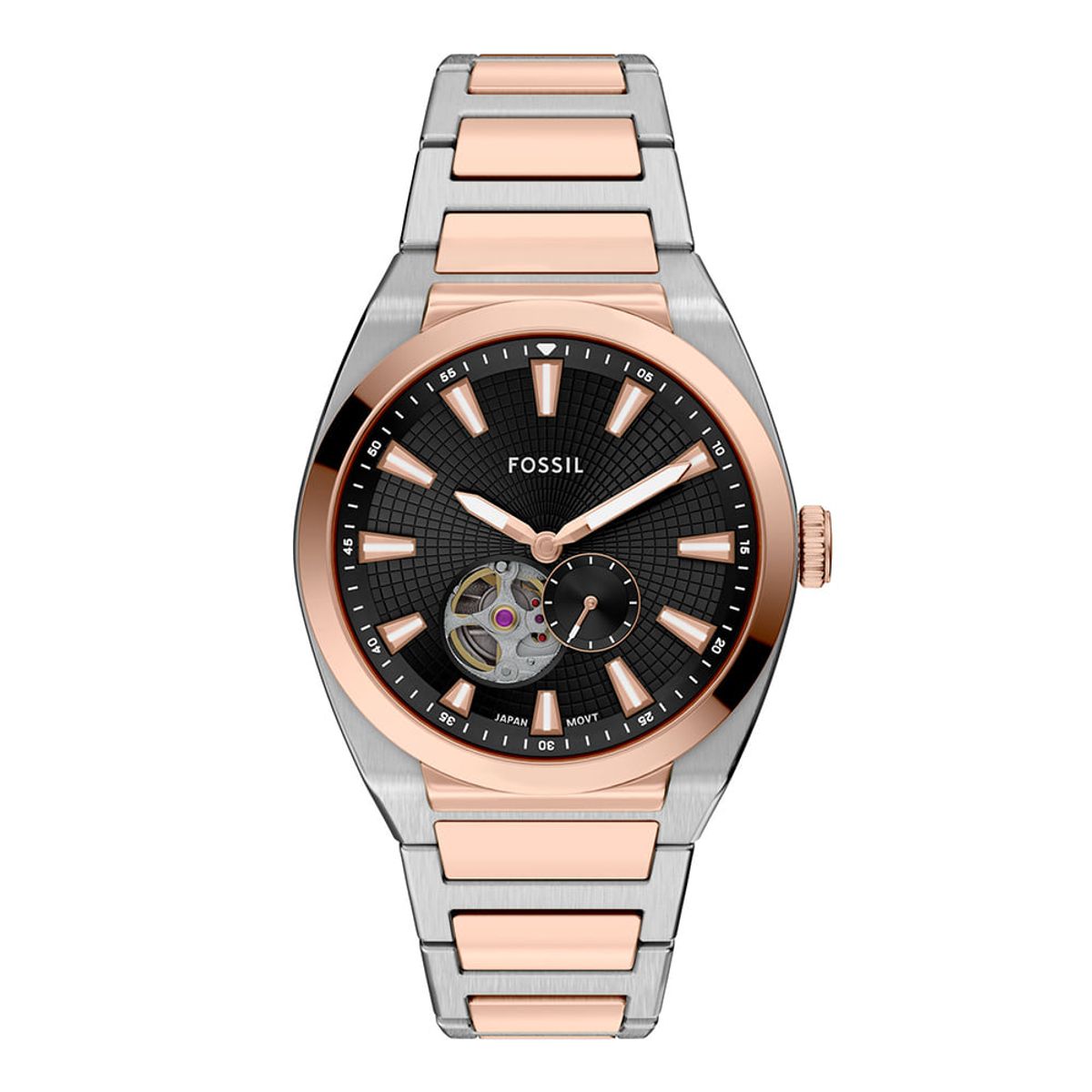 파슬(FOSSIL) ME3277 (Everett) 에버렛 크로노그래프 남성 메탈시계