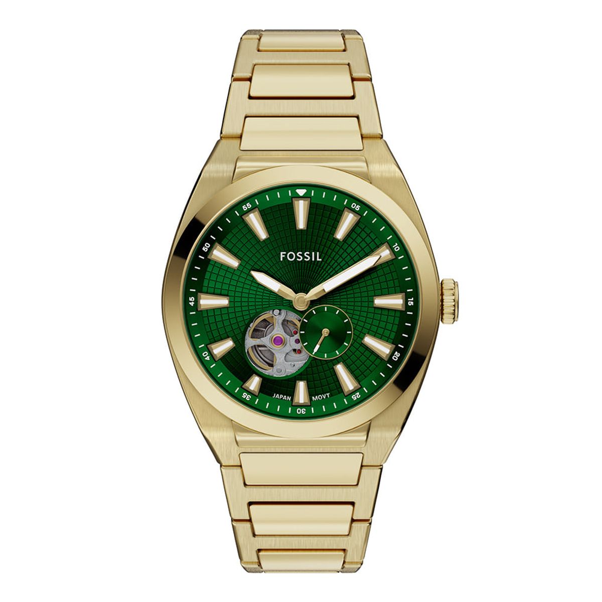 파슬(FOSSIL) ME3276 (Everett) 에버렛 크로노그래프 남성 메탈시계