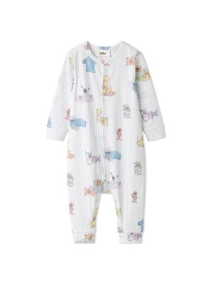 [SESAME STREET] [BABY] 패턴 롬퍼스 PBCO245443