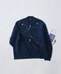 소프트 웜플랜 집업 가디건 (네이비)