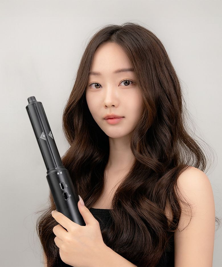 BLDC 헤어 스타일러 웨이브 볼륨 에어 드라이기 IHS-1