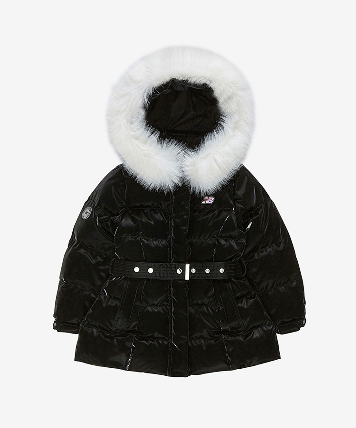 뉴발란스 키즈(NEWBALANCEKIDS) NBgC_여아 세미 글로시 아동 미디다운 (덕) NK9PF4812G19