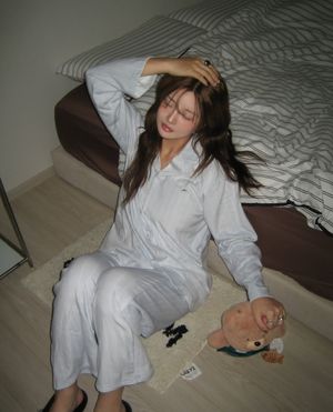 [소프트허그]스트라이프 베이직 수면 파자마