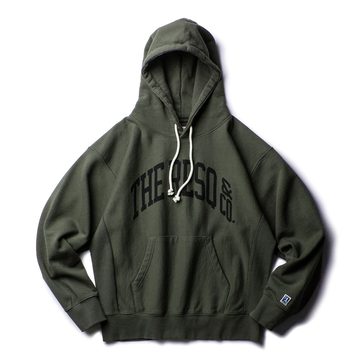 더 레스큐(THE RESQ) BALLGAME HOODIE [ARMY GREEN - ORIGINAL]