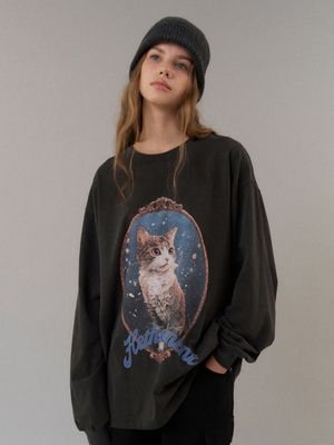 스테어리 캣 티 (차콜)