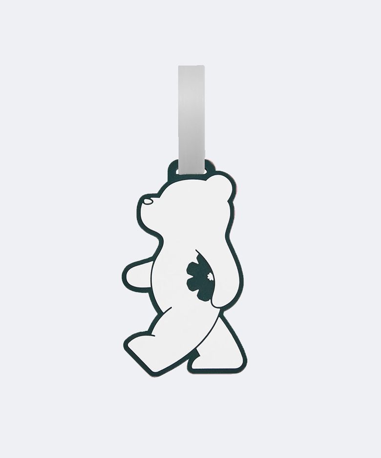 Glow Bear 네임택 화이트