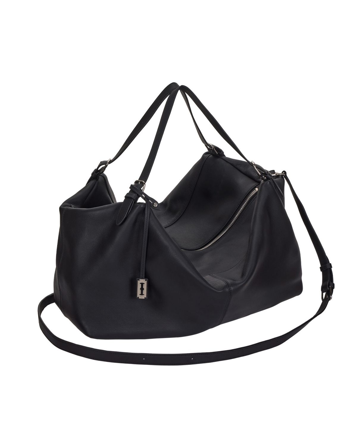 분크(VUNQUE) One Eleven Pucker Tote L (원일레븐 퍼커 토트 라지) Black