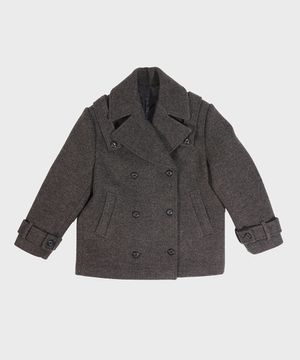 DECON WOOL STRAP PEACOAT